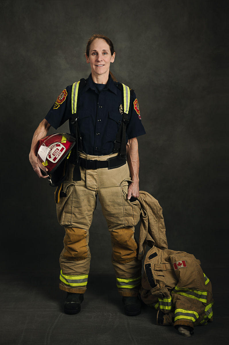 Firefighter Portrait Burlington