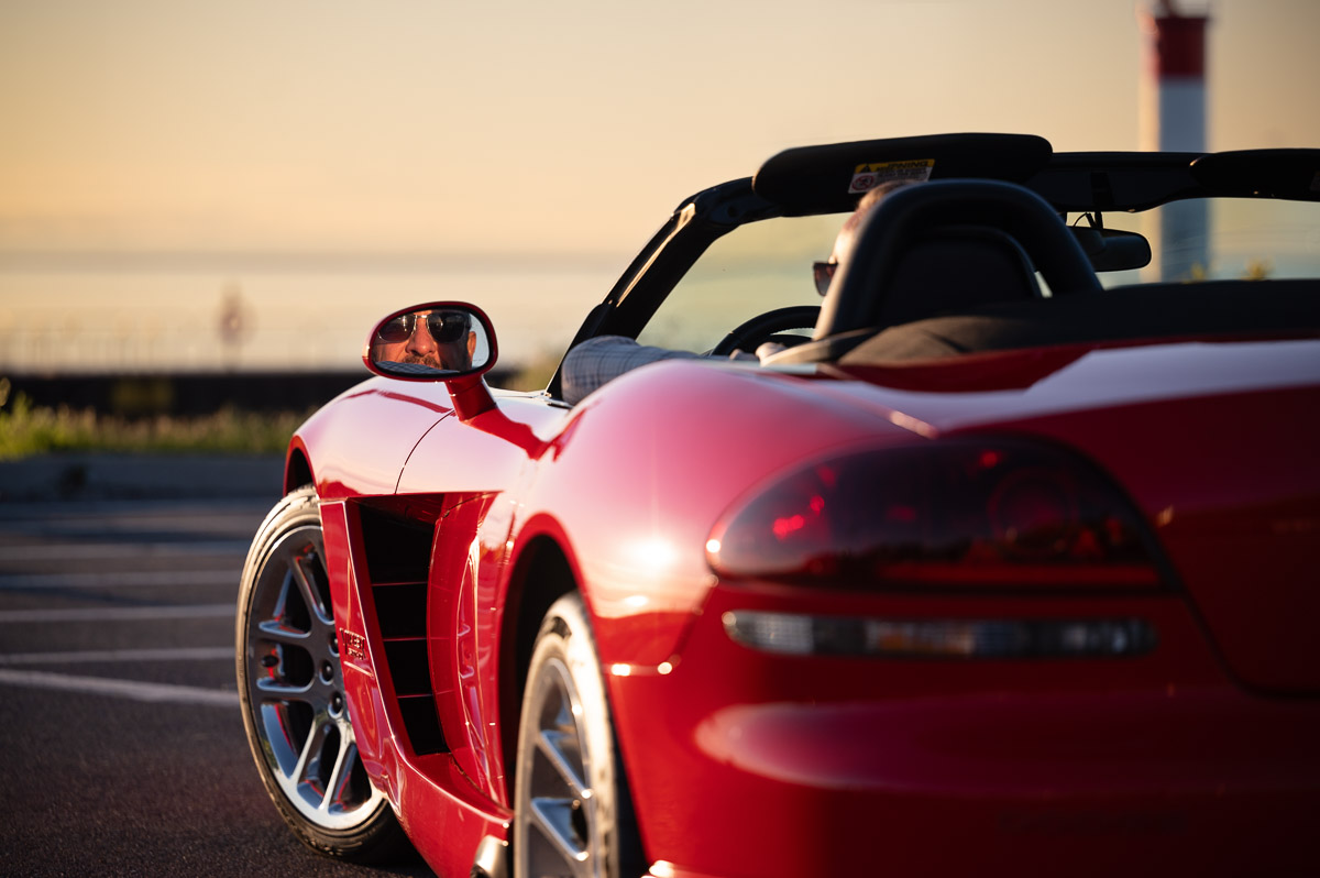 Red Dodge Viper