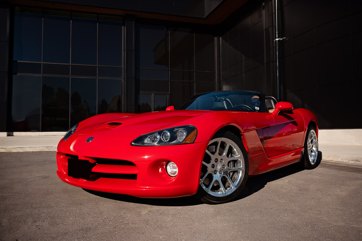 Red Dodge Viper